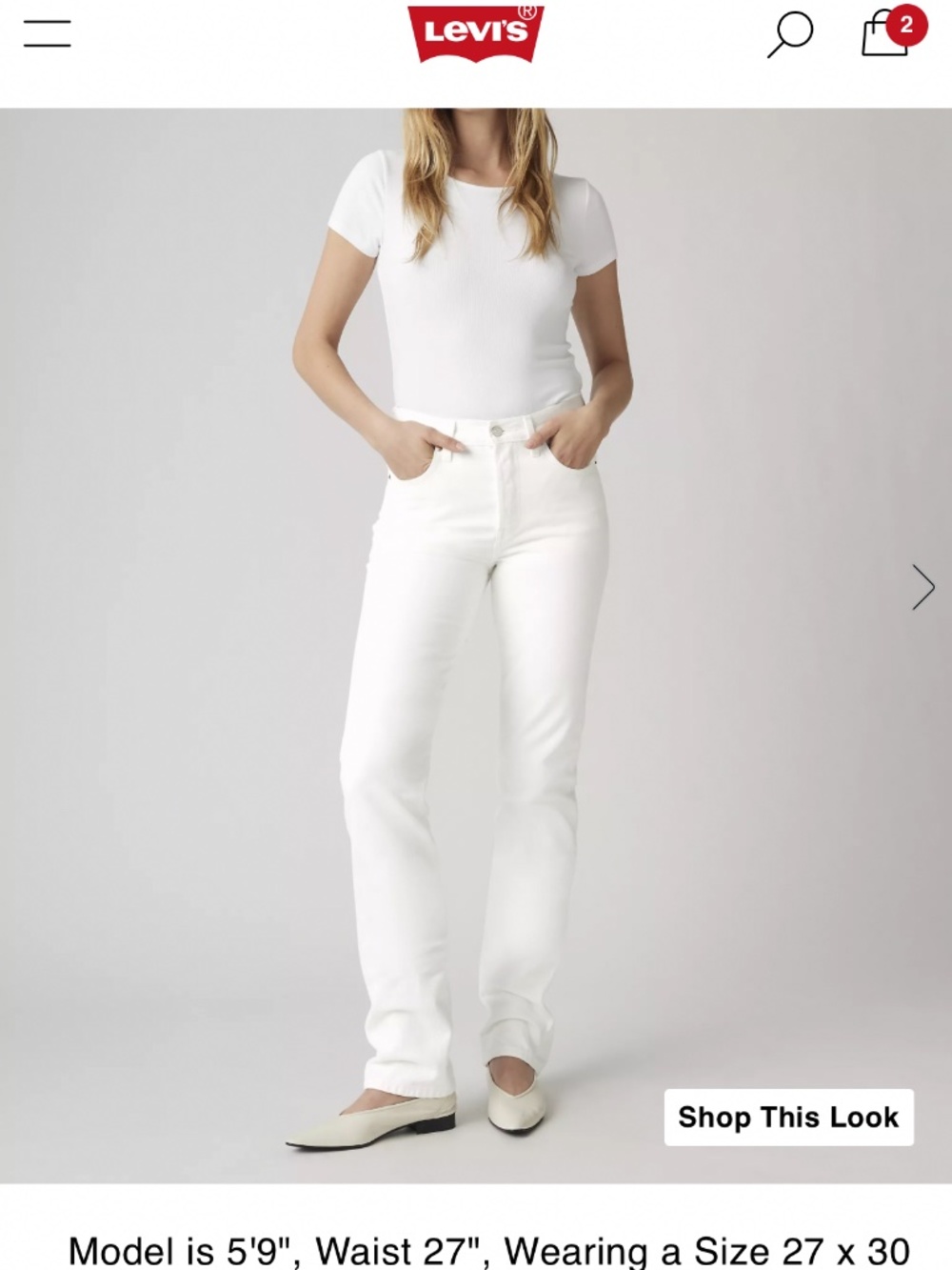 Levi’s 501® ORIGINAL FIT WOMEN'S JEANS